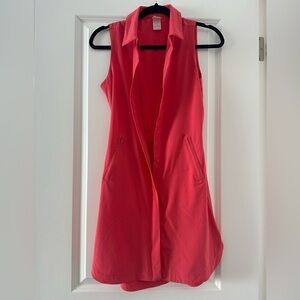 Lole Sleeveless Button-Up Dress